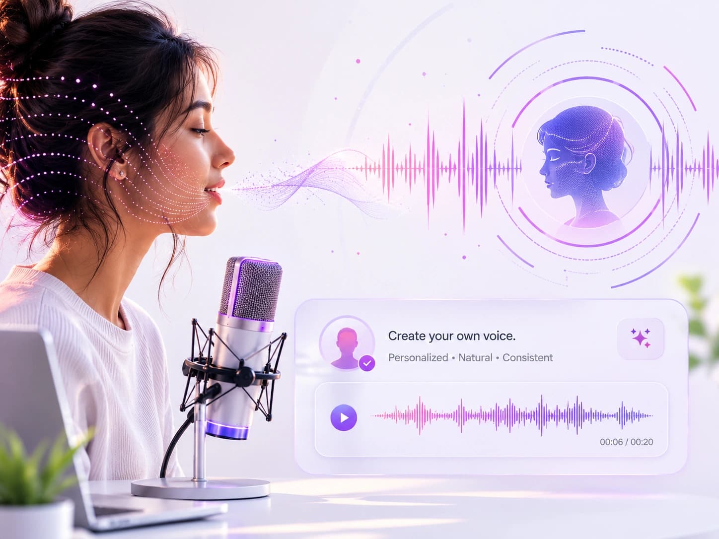 Voice cloning studio